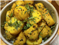 wild mustard potatoes
